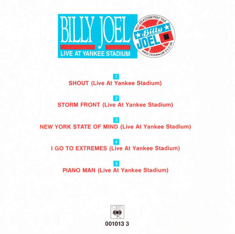 Billy Joel 1990 Yankee Stadium Navy Hat